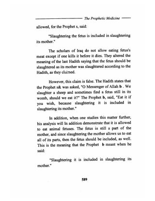 The prophetic medicine