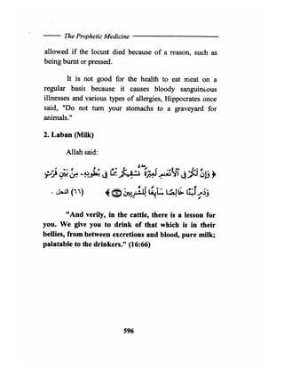 The prophetic medicine