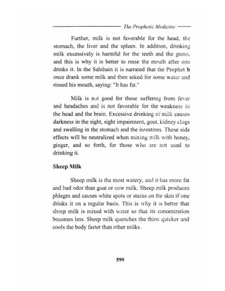 The prophetic medicine