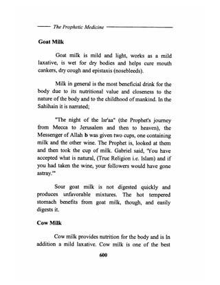 The prophetic medicine