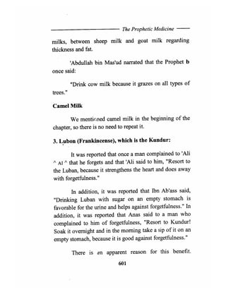 The prophetic medicine