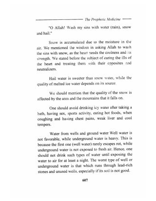 The prophetic medicine