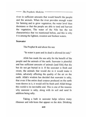 The prophetic medicine