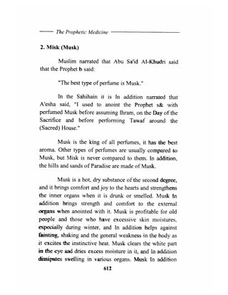 The prophetic medicine