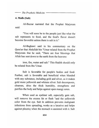 The prophetic medicine