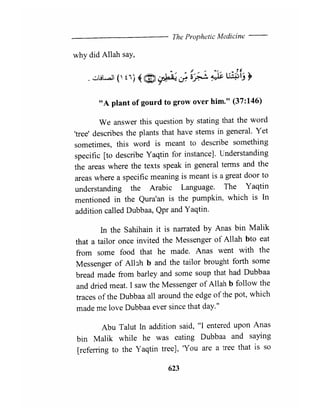 The prophetic medicine