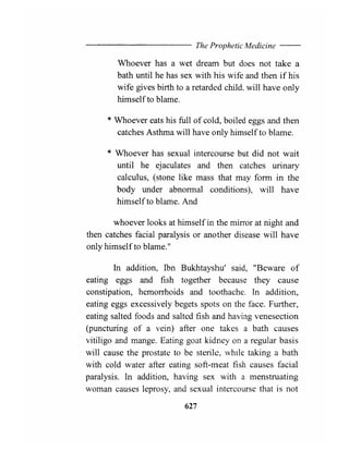 The prophetic medicine