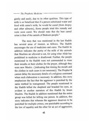 The prophetic medicine