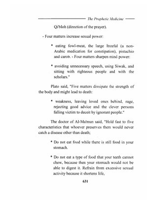 The prophetic medicine