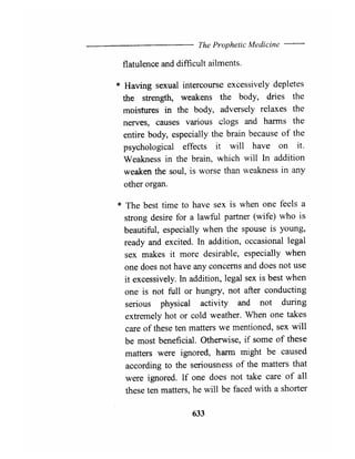 The prophetic medicine