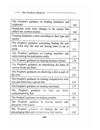 The prophetic medicine