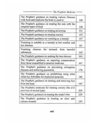 The prophetic medicine