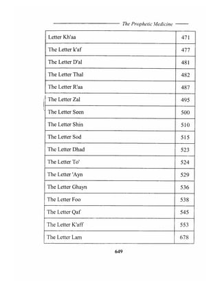 The prophetic medicine