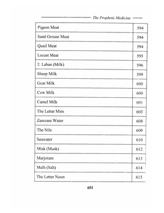 The prophetic medicine