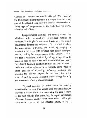 The prophetic medicine