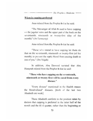 The prophetic medicine