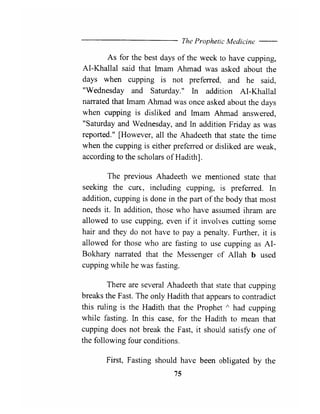 The prophetic medicine