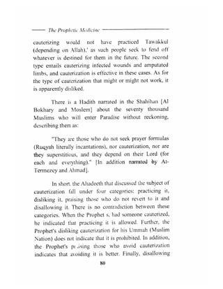 The prophetic medicine