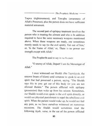 The prophetic medicine