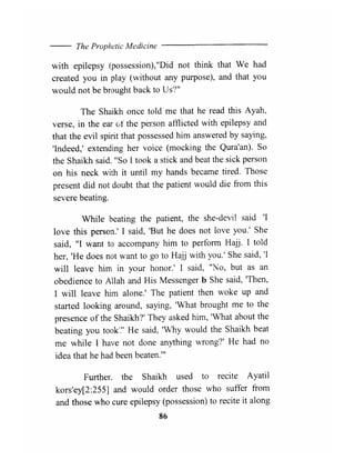 The prophetic medicine