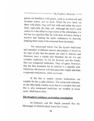 The prophetic medicine