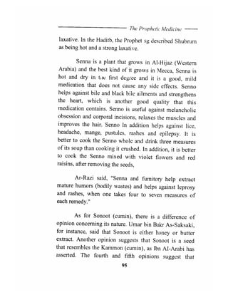 The prophetic medicine