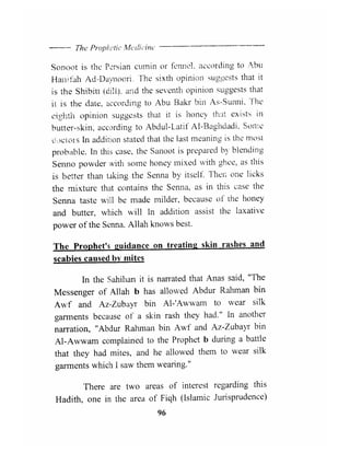 The prophetic medicine