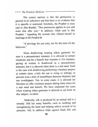 The prophetic medicine