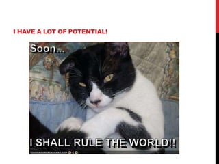 I HAVE A LOT OF POTENTIAL!
 