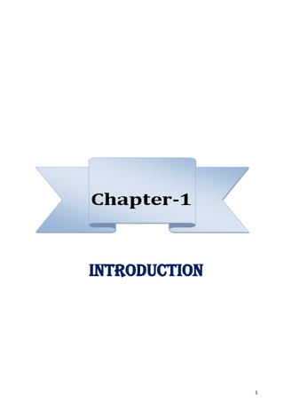 1
Introduction
 