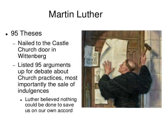 95 theses facts