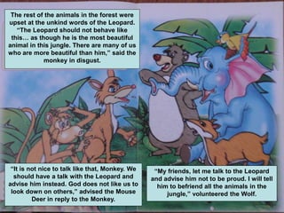 Lessons From Leopard The Proud Leopard - A Tale with Moral Lessons for Children | PPT