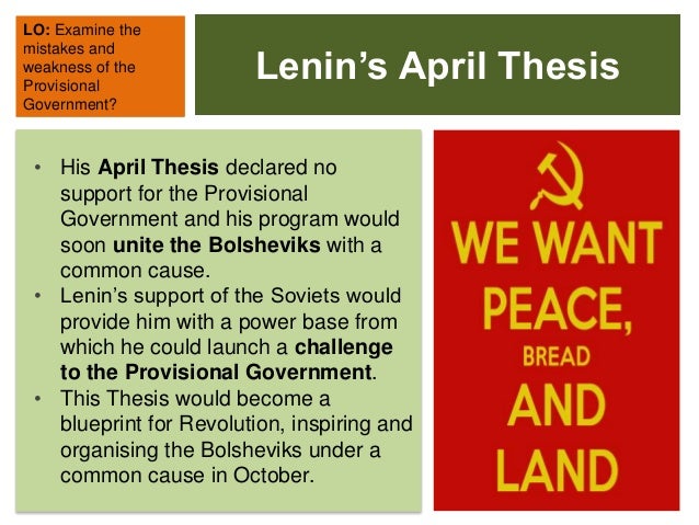 April thesis 1917