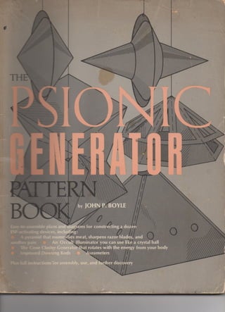 The psionic generator pattern book | PDF