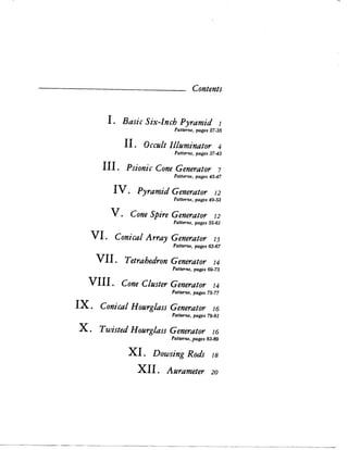 The psionic generator pattern book | PDF