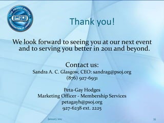 AchievementsSince its inception in 1976, the PSOJ has been instrumental in:Official adoption of a free market system as the most appropriate framework for the country’s long term economic developmentThe process of liberalisation, deregulation and privatisation which began in the 1980sThe lifting of exchange controlsTax reforms in the late 80s and early 90s;January 201125