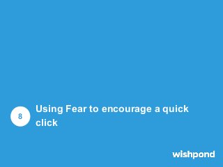 Using Fear to encourage a quick click
Using fear is the most often and reliable emotion to use in Facebook Ads. The primar...