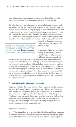 The psychology of change management | PDF