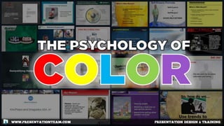 The Psychology of Color in PowerPoint & Keynote Presentations