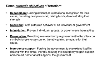 Selective Terrorism The Psychology of Terrorism - Dr Kajumba Mayanja (2).ppt