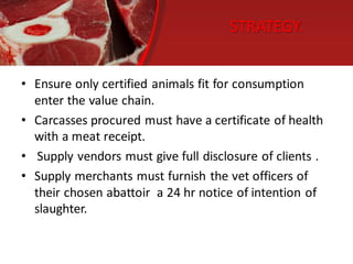 The public health importance of improving the red meat value chain | PDF