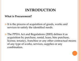 The Public Procurement process and Contract Management.ppt