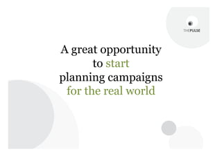 “Sparkling insights that lead us to a strong
    creative idea are seldomly found in vast
 research reports or powerpoint presentations.
  We mostly find them in consumer quotes or
observations. Traditional research often fails to
     deliver triggers for great campaigns”
            Benoit Hilson & Olivier Roland - Creative directors McCann Brussels




                                5
 