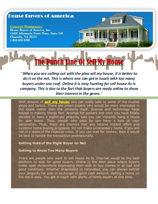 where can i sell my house