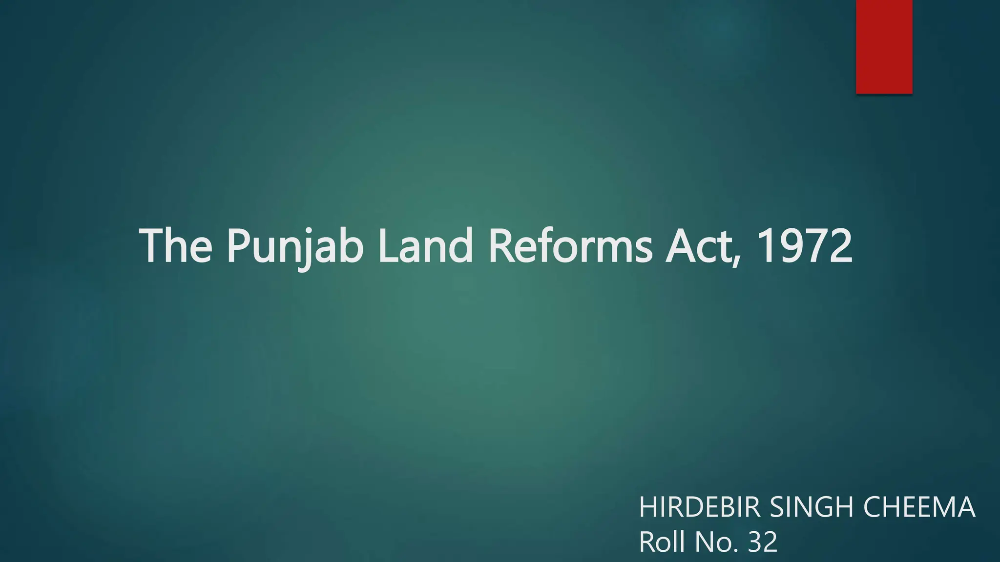 the-punjab-land-reforms-act-1972-hirdebir-pptx-land-and-farms-real