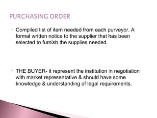 The purchasing process | PPT