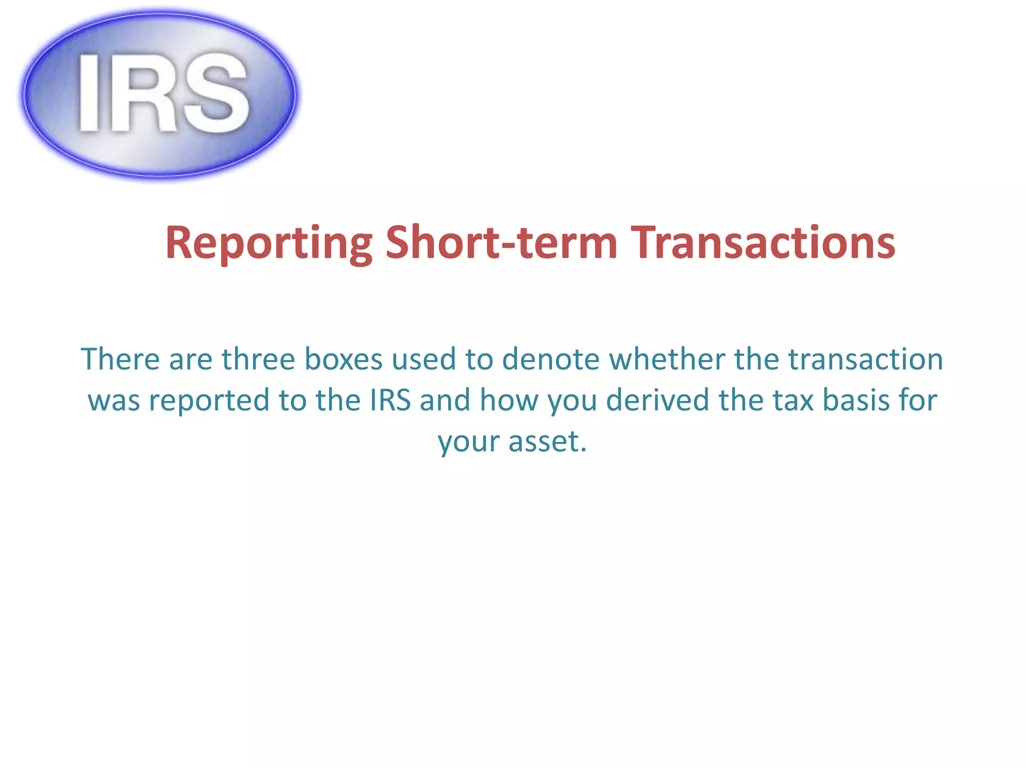 What is IRS Form 8949 | IRS Form 8949 Instructions | PPTX