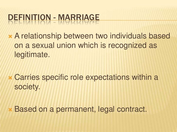 Marriage in Canada Purposes and Legal Issues