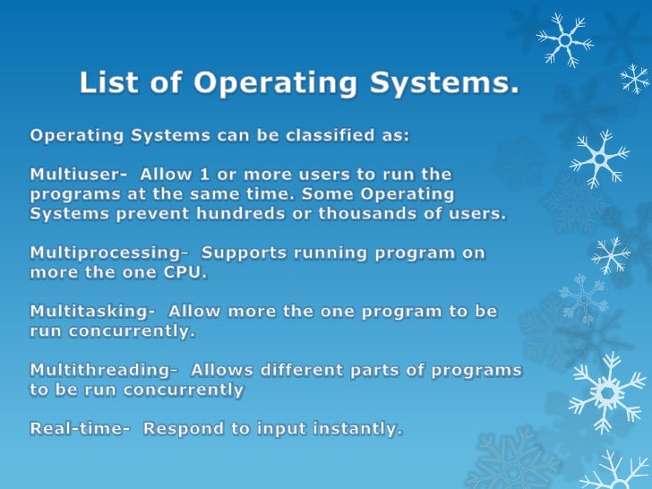 The Purpose Of Operating Systems the-purpose-of-operating-systems