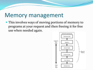 The purpose of operating systems | PPTX